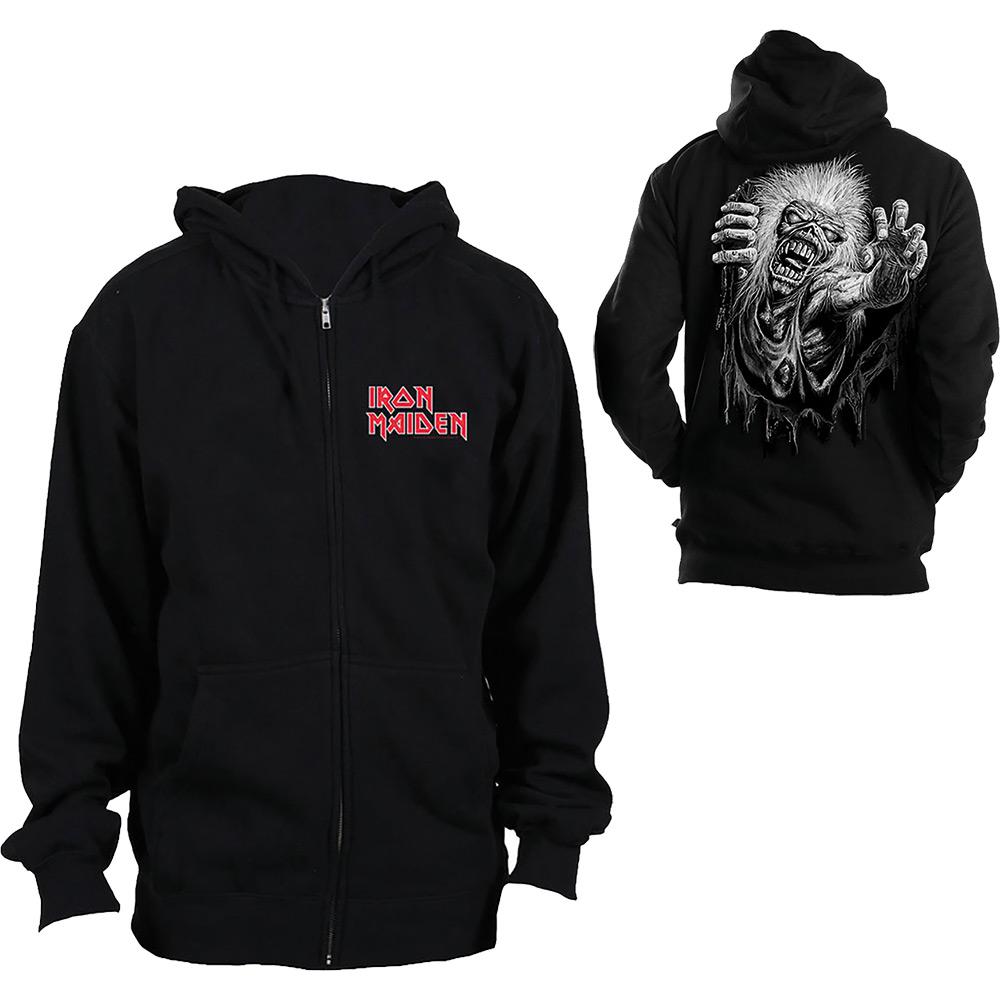 Iron Maiden - No Prayer Zip hoodie - Black